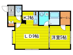 環状通東駅 徒歩10分 3階の物件間取画像